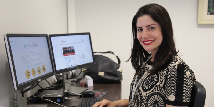 A diretora Micheli Massi (Foto: Karina Coutinho)